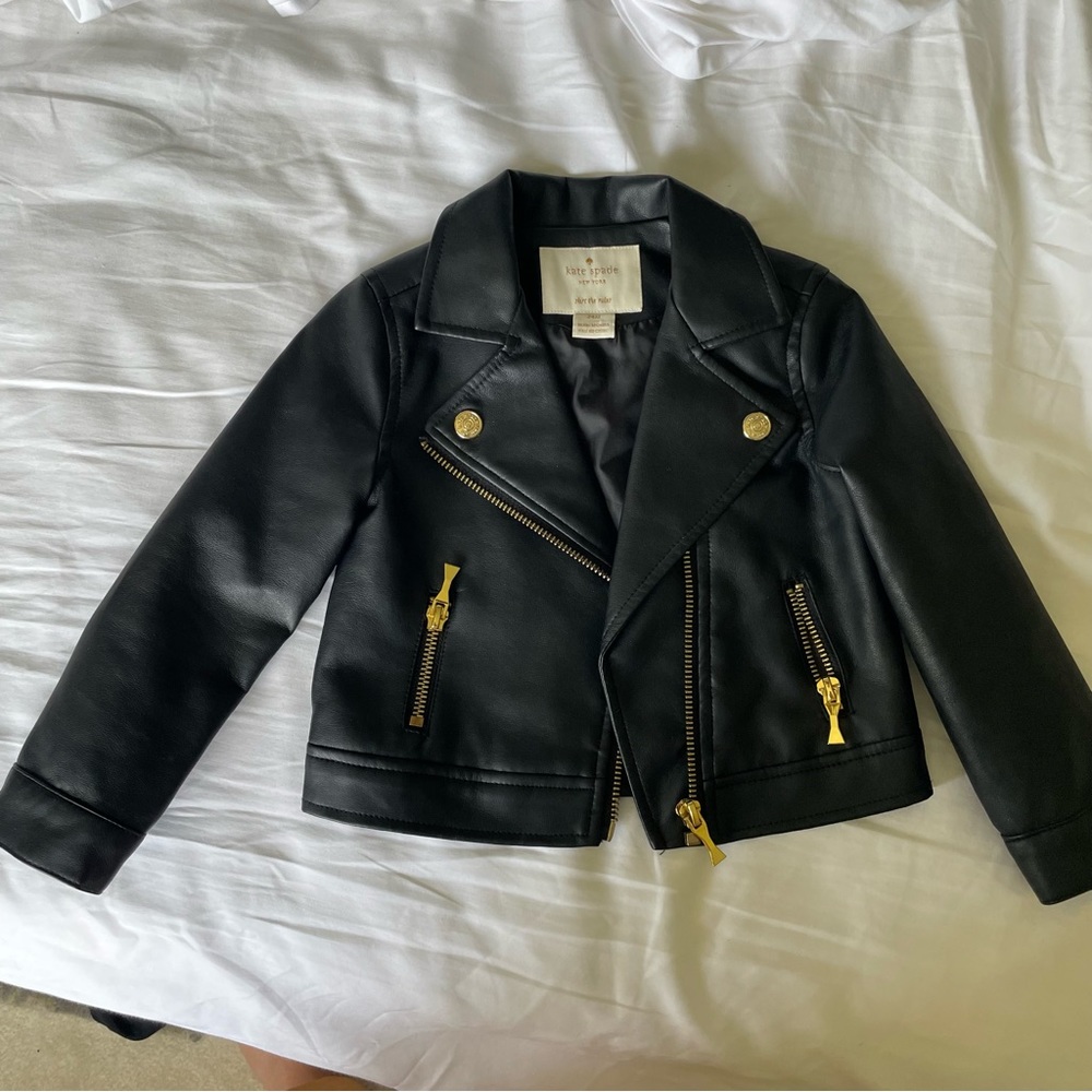 KATE SPADE faux leather jacket
